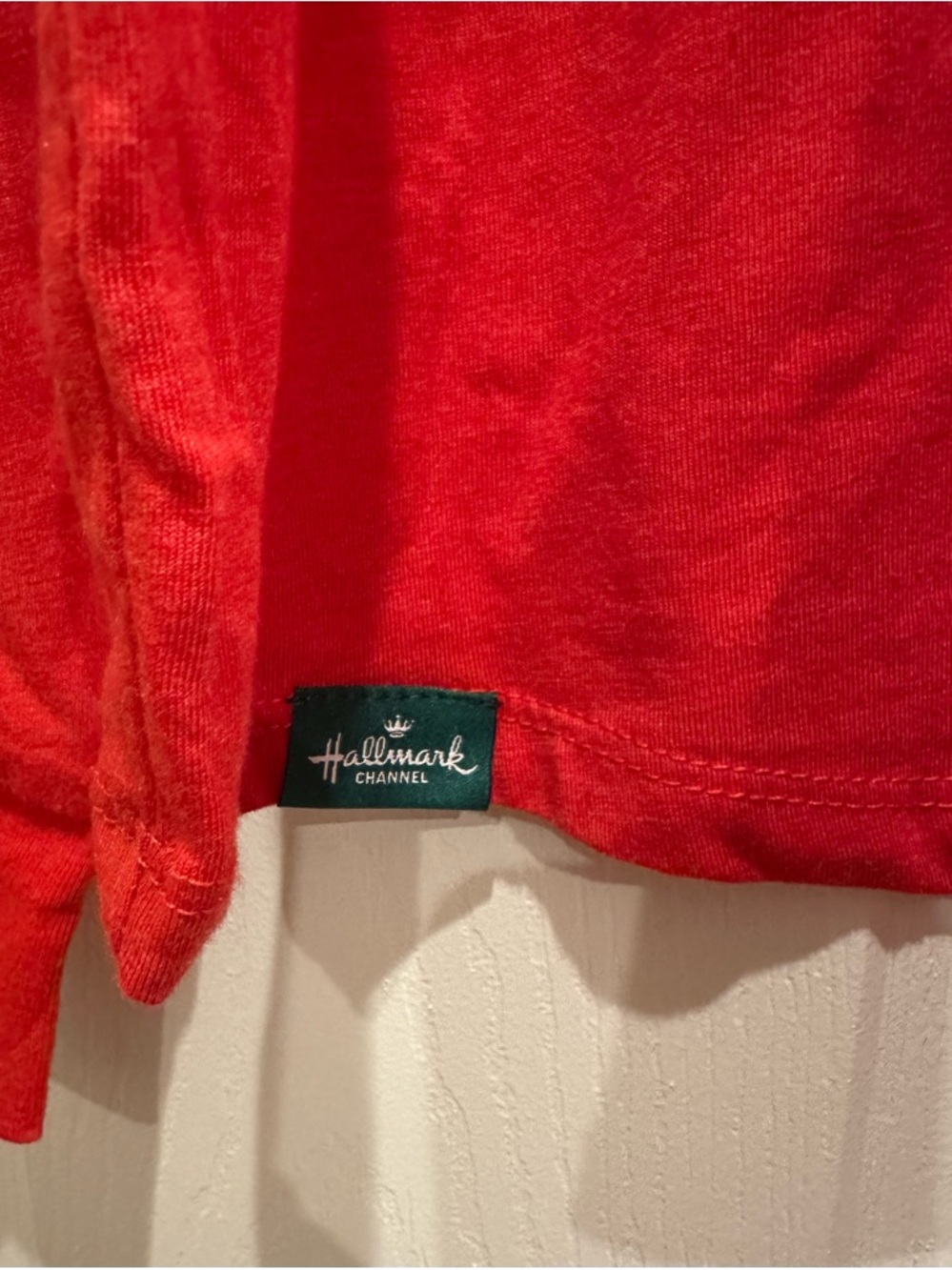 Hallmark Channel Red Holiday Long Sleeve Tee - Picture 4 of 9